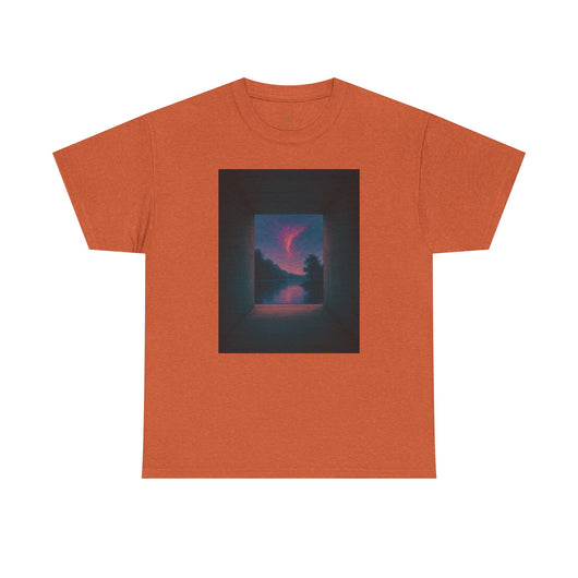 Twilight Window – Surreal Liminal Landscape Tee