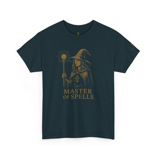 Master of Spells T-Shirt – Fantasy Wizard Mage RPG Tee