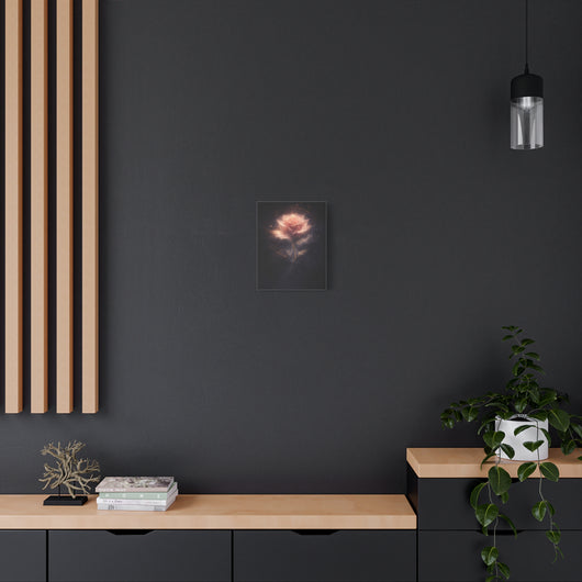 Hollowlight Rose — Premium Canvas Wall Art