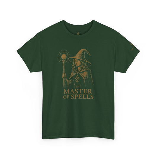 Master of Spells T-Shirt – Fantasy Wizard Mage RPG Tee