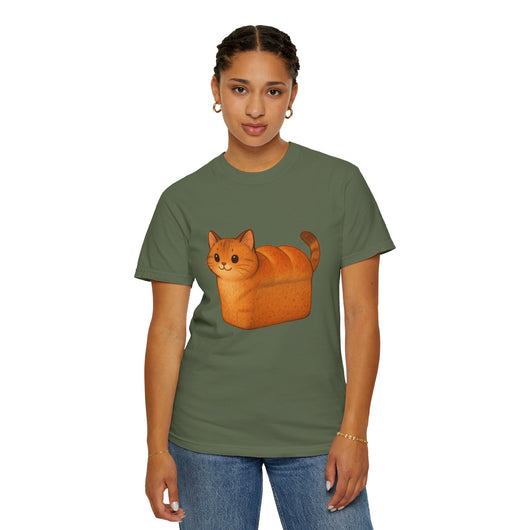 Loaf Cat T-Shirt – Cute Cat Bread Meme Shirt | Funny Animal Graphic Tee