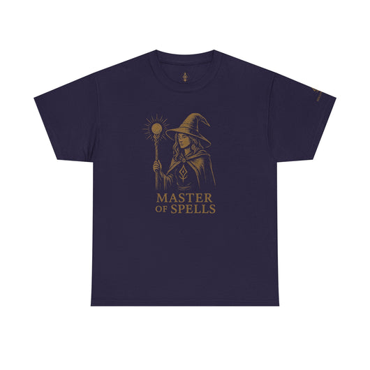 Master of Spells T-Shirt – Fantasy Wizard Mage RPG Tee