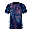 Cosmic Dreamscape T-Shirt | Surreal Third Eye Art Tee | Spiritual All-Over Print Shirt