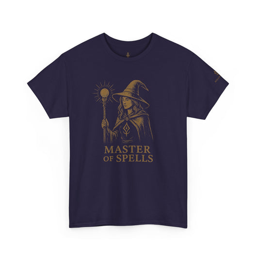 Master of Spells T-Shirt – Fantasy Wizard Mage RPG Tee