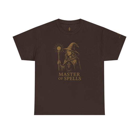 Master of Spells T-Shirt – Fantasy Wizard Mage RPG Tee