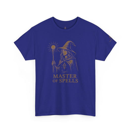 Master of Spells T-Shirt – Fantasy Wizard Mage RPG Tee