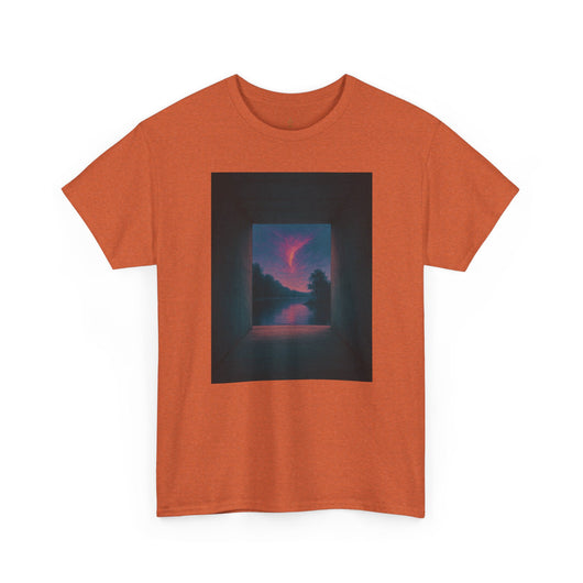 Twilight Window – Surreal Liminal Landscape Tee