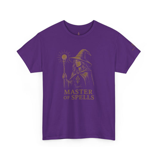 Master of Spells T-Shirt – Fantasy Wizard Mage RPG Tee