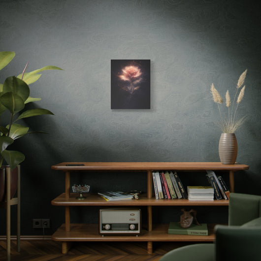 Hollowlight Rose — Premium Canvas Wall Art