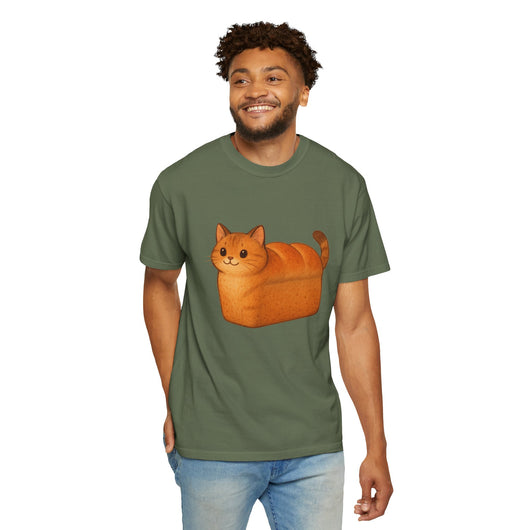 Loaf Cat T-Shirt – Cute Cat Bread Meme Shirt | Funny Animal Graphic Tee