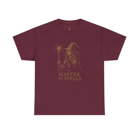 Master of Spells T-Shirt – Fantasy Wizard Mage RPG Tee