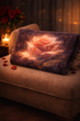 Hollowlight Rose — Romantic Throw Blanket