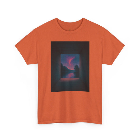 Twilight Window – Surreal Liminal Landscape Tee
