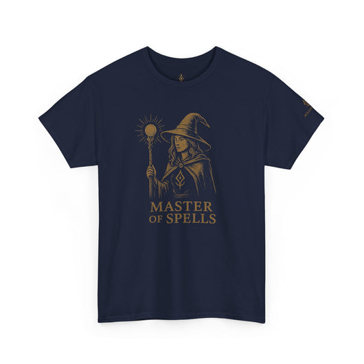 Master of Spells T-Shirt – Fantasy Wizard Mage RPG Tee