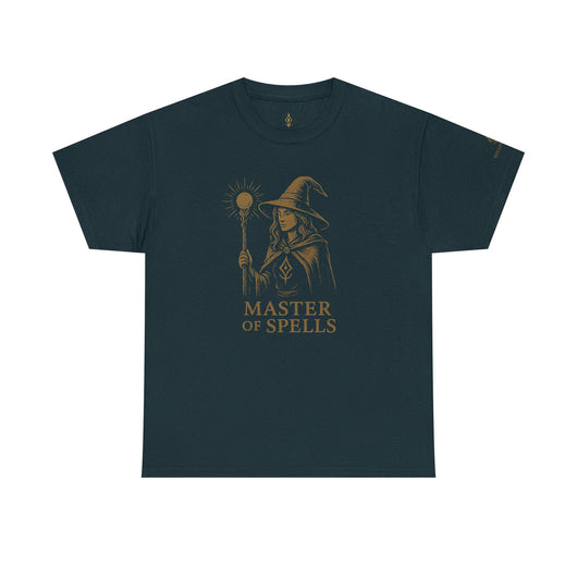 Master of Spells T-Shirt – Fantasy Wizard Mage RPG Tee
