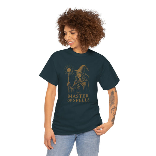Master of Spells T-Shirt – Fantasy Wizard Mage RPG Tee