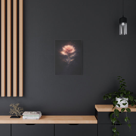 Hollowlight Rose — Premium Canvas Wall Art