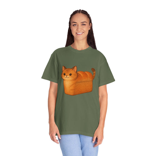 Loaf Cat T-Shirt – Cute Cat Bread Meme Shirt | Funny Animal Graphic Tee