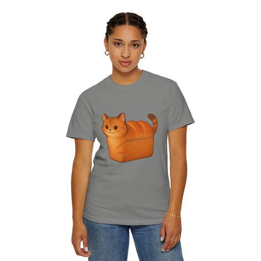 Loaf Cat T-Shirt – Cute Cat Bread Meme Shirt | Funny Animal Graphic Tee