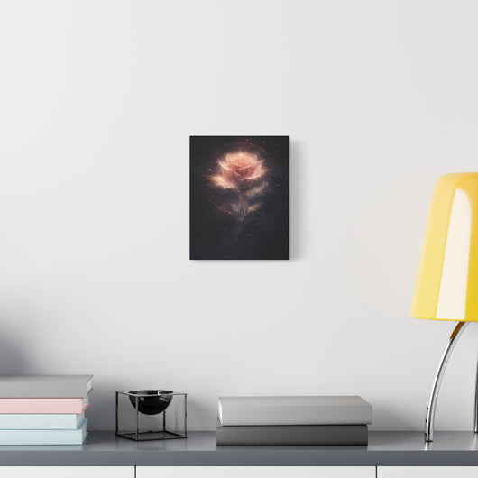 Hollowlight Rose — Premium Canvas Wall Art