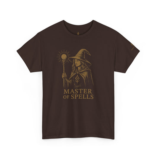 Master of Spells T-Shirt – Fantasy Wizard Mage RPG Tee