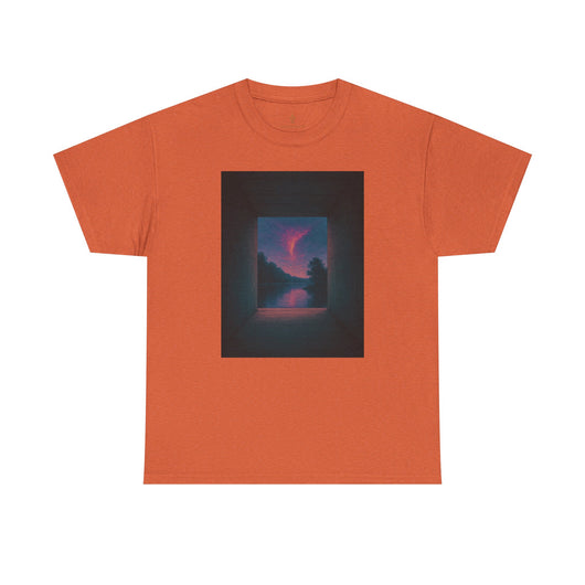 Twilight Window – Surreal Liminal Landscape Tee