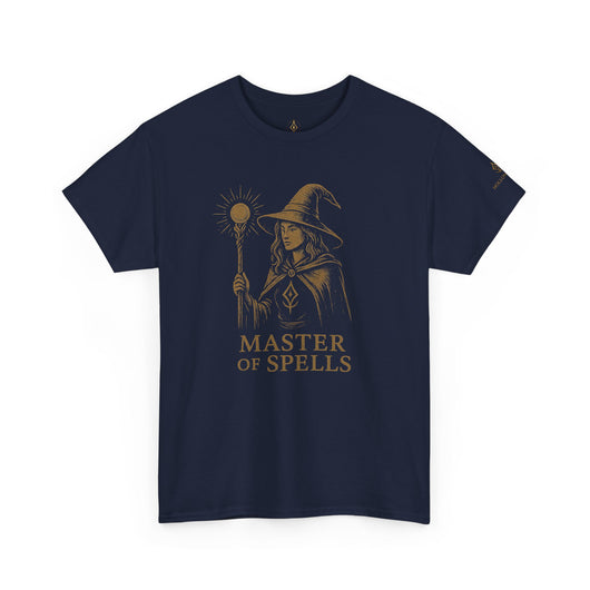 Master of Spells T-Shirt – Fantasy Wizard Mage RPG Tee