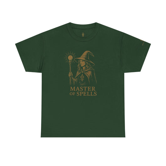 Master of Spells T-Shirt – Fantasy Wizard Mage RPG Tee