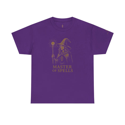 Master of Spells T-Shirt – Fantasy Wizard Mage RPG Tee