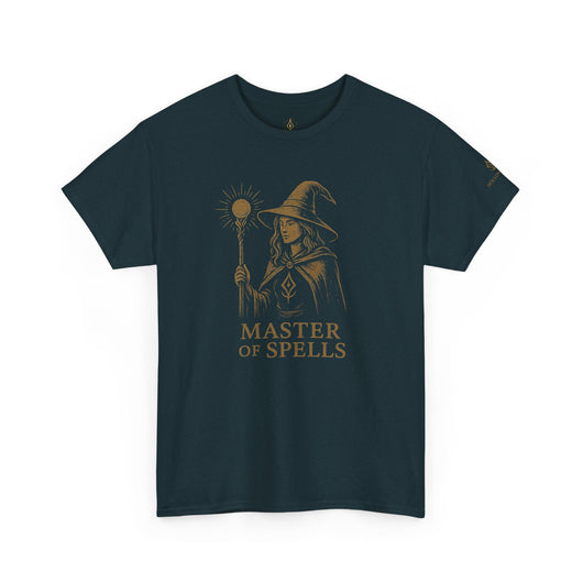 Master of Spells T-Shirt – Fantasy Wizard Mage RPG Tee