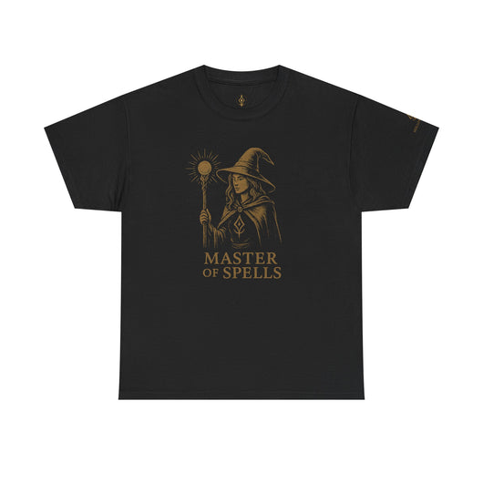 Master of Spells T-Shirt – Fantasy Wizard Mage RPG Tee