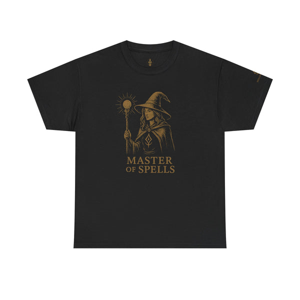 Master of Spells T-Shirt – Fantasy Wizard Mage RPG Tee