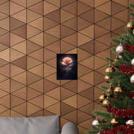 Hollowlight Rose — Valentine’s Art Poster